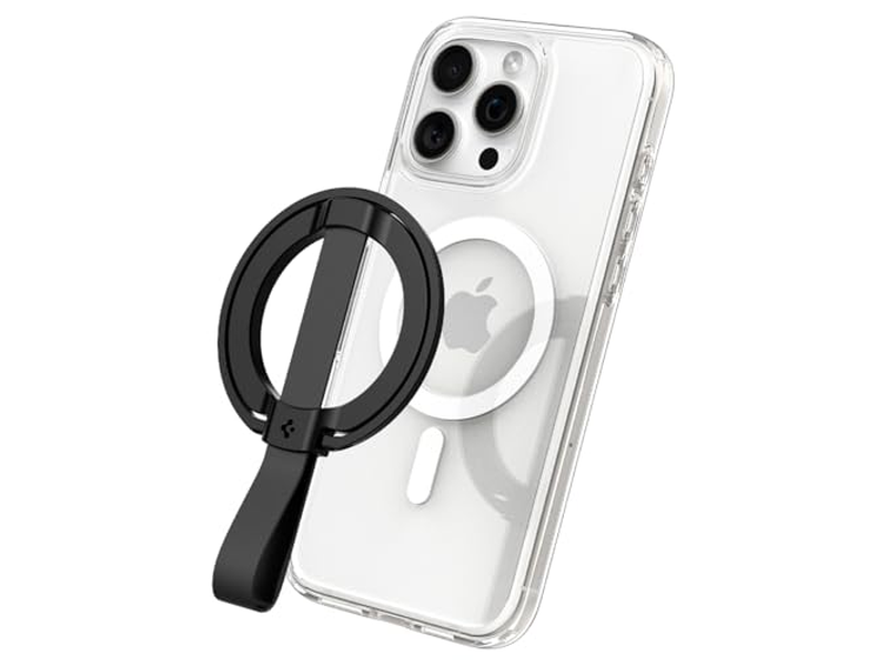 Magnetic Phone Holder Grip with Finger Strap Loop for MagSafe and Pixe