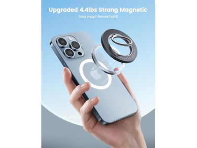 Magnetic Phone Ring for MagSafe - Strong Magnet and 360degree Rotation Grip