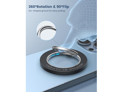 Magnetic Phone Ring for MagSafe - Strong Magnet and 360degree Rotation Grip
