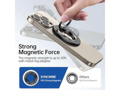 Magnetic Phone Ring Holder for MagSafe