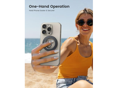 Magnetic Phone Ring Holder with 360degree Rotation for MagSafe Devices