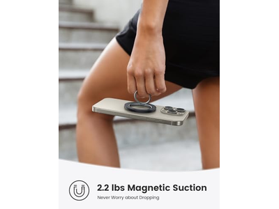 Magnetic Phone Ring Holder with 360degree Rotation for MagSafe Devices