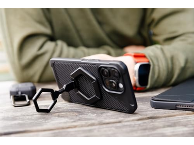 Magnetic Phone Ring Stand with Removable Finger Grip and 360 Rotation