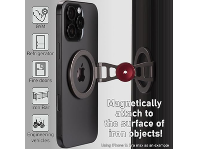 Magnetic Phone Stand and Fidget Spinner - Double Side Holder Ring