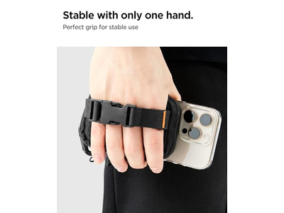 Magnetic Pouch Organizer for SSD and Card Storage with Clip - Black