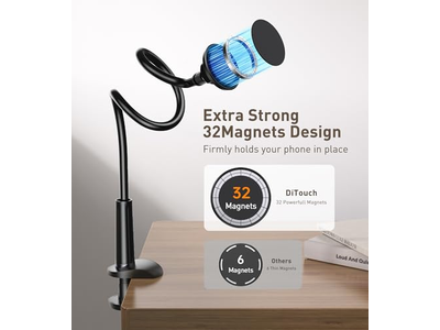 Magnetic Stand Tabletop Clamp 360 Rotation Adjustable