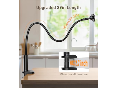 Magnetic Stand Tabletop Clamp 360 Rotation Adjustable