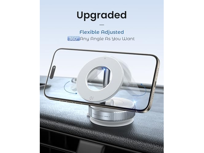 Magnetic Suction Cup Phone Mount for Magsafe