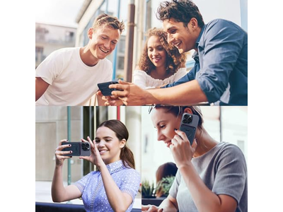 Magnetic Wallet for iPhone - Lightweight Card Holder and Stand