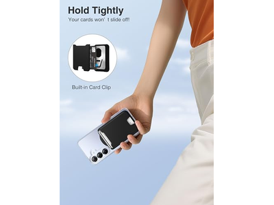 Magnetic Wallet Phone Card Holder