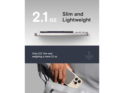 Magnetic Wallet Stand with Angle Adjustment and MagSafe Compatibility