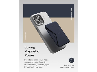 Magnetic Wallet Stand with Angle Adjustment and MagSafe Compatibility