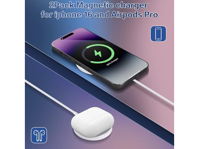 Magnetic Wireless Charger for iPhone Wireless Charging