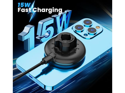 Magnetic Wireless Cup Phone Holder