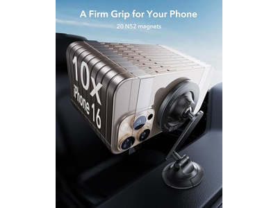 MagSafe Car Mount Upgraded Dashboard Magnetic Phone Holder
