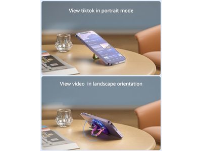 MagSafe Phone Grip Magnetic Ring Holder with Adjustable Stand Colorf
