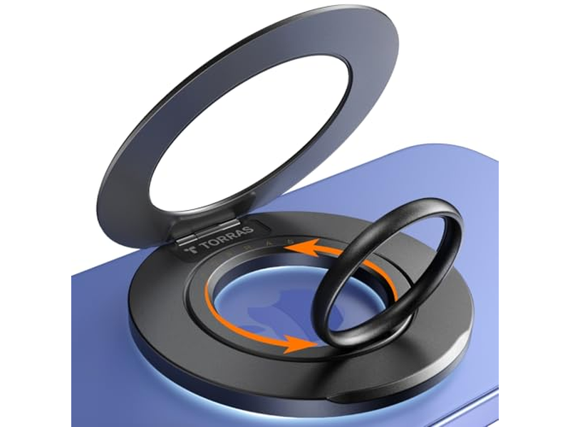 MagSafe Phone Grip Ring Holder with Kickstand Compatible with iPhone