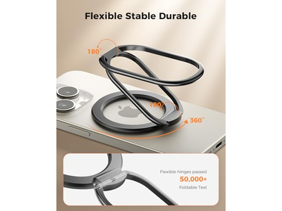 MagSafe Phone Ring Holder Adjustable Magnetic Kickstand