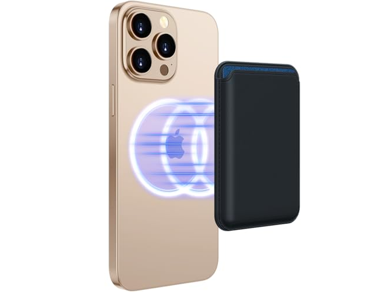 MagSafe Wallet 3 Card Holder RFID Blocking Slim Magnetic Wallet - B