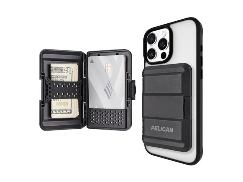 MagSafe Wallet for iPhone - Snap-On Magnetic Card Holder - Detachable