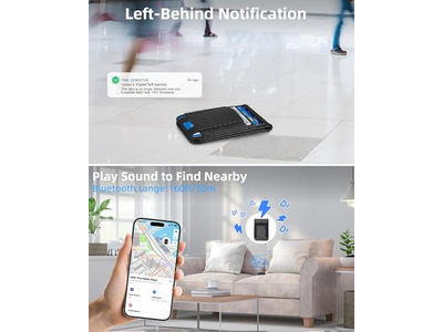 MagSafe Wallet Stand with Find My Anti-Lost 9 Card Holder RFID Bloc