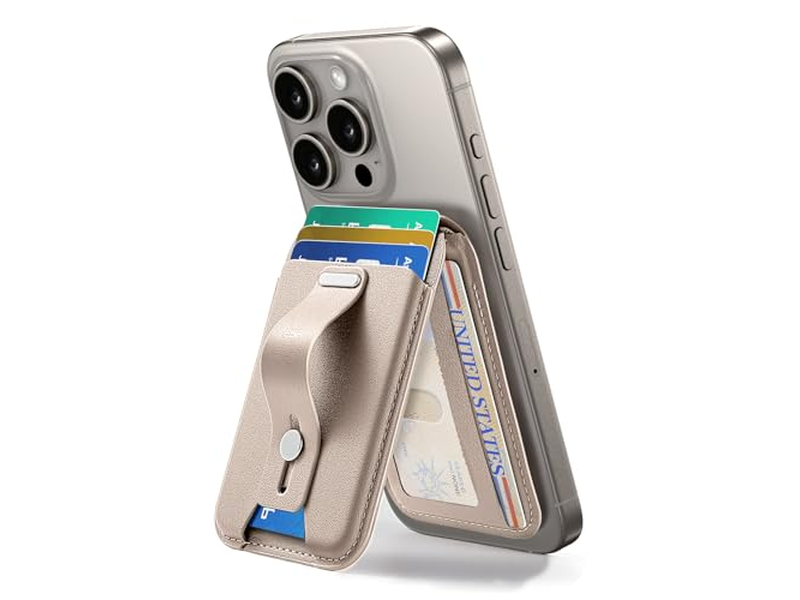 MagSafe Wallet with 5 Card Holder Adjustable Stand RFID-Blocking