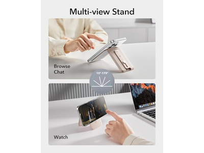 MagSafe Wallet with 5 Card Holder Adjustable Stand RFID-Blocking