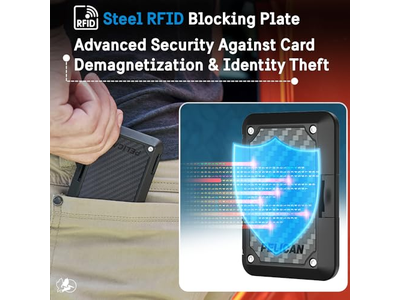 MagSafe Wallet with RFID Blocking - Magnetic Phone Wallet for Cash and