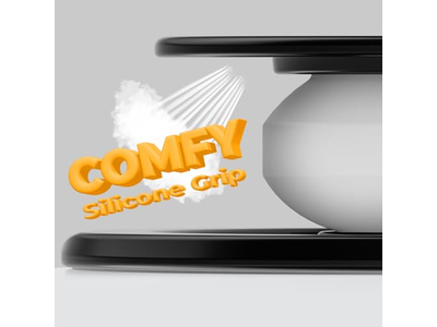 Phone Grip for MagSafe Magnetic Stand One Finger Pop and Snap Black