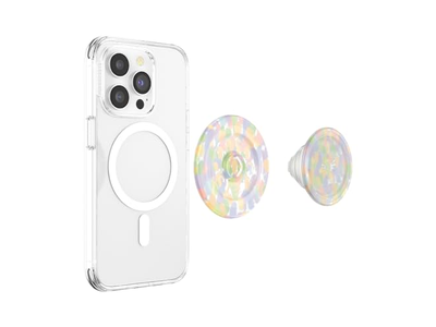 Phone Grip for MagSafe with Kickstand Magnetic Stand Swappable Top