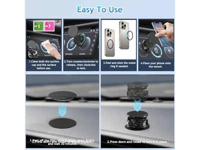 Phone Holders for Car Compatible with MagSafe