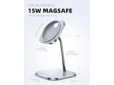 Phone Stand for Apple 15W MagSafe Charger