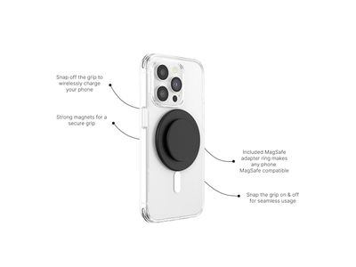 PopSockets Phone Grip for MagSafe Secure Hold