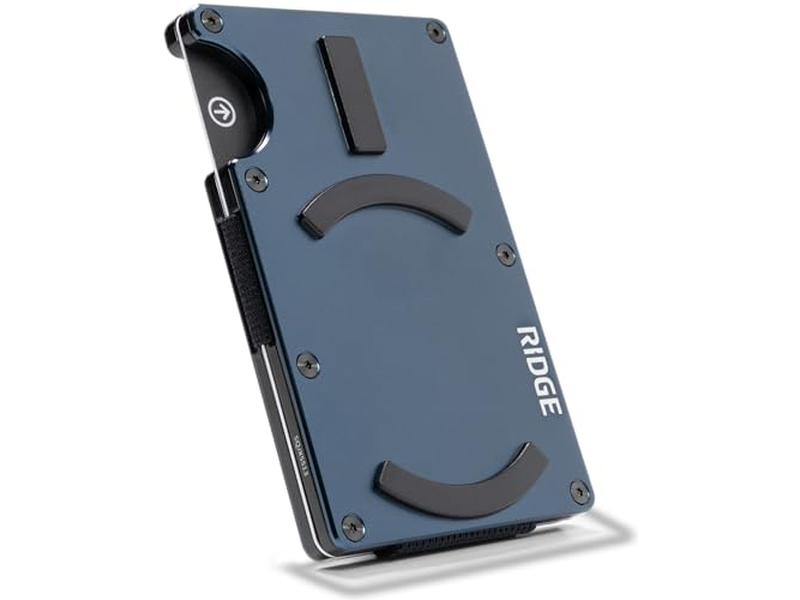 Slim Minimalist Compact Wallet and Card Holder RFID Protected with C