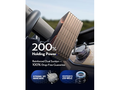 Suction Cup Phone Mount 15W Magsafe Car Mount Charger