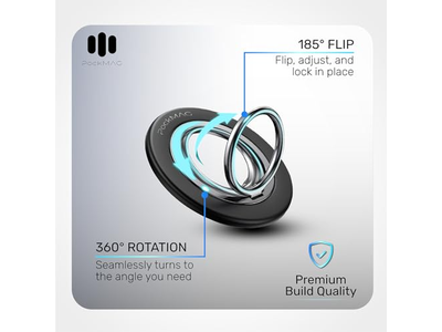 Ultra-Strong Magnetic Phone Ring Holder for MagSafe