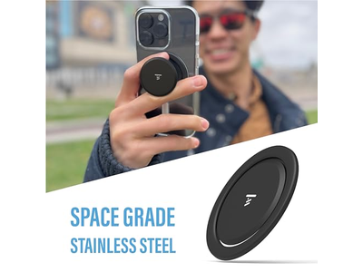 Ultra Thin Grip for MagSafe- One Hand Pop Stand Expandable Steel
