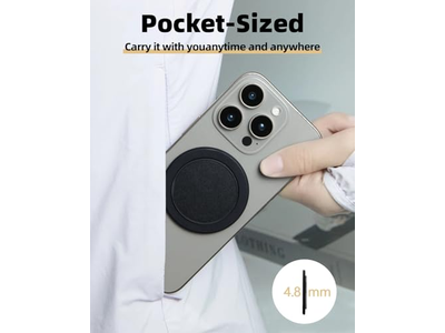 Ultra-Thin MagSafe Phone Grip Multi-Angle Ring Holder Stand with 360degree