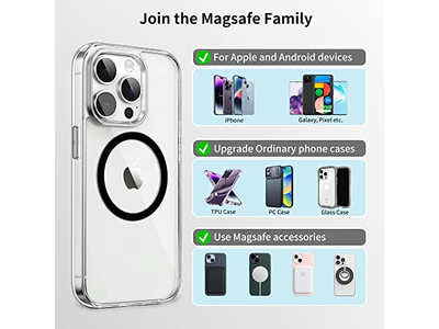 Universal Metal Rings Compatible with MagSafe Sticker